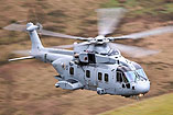 Hélicoptère AW101 Merlin de la Royal Navy UK