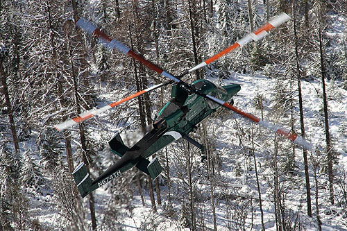 Hélicoptère Kaman K1200 KMAX N674TH TIMBERLINE HELICOPTERS