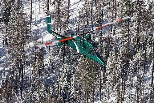 Hélicoptère Kaman K1200 KMAX N674TH TIMBERLINE HELICOPTERS