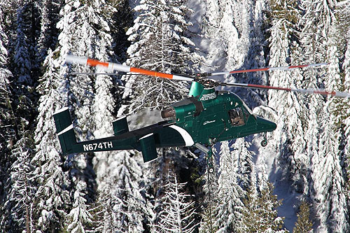 Hélicoptère Kaman K1200 KMAX N674TH TIMBERLINE HELICOPTERS