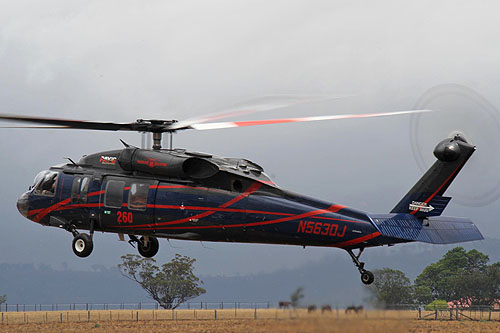 Hélicoptère UH60 Blackhawk N563DJ TIMBERLINE HELICOPTERS