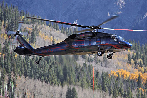 Hélicoptère UH60 Blackhawk N563DJ TIMBERLINE HELICOPTERS