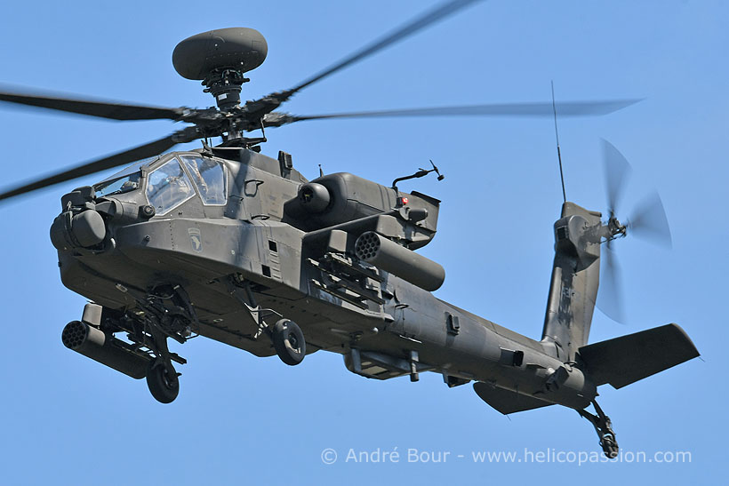 Hélicoptère AH64 Apache Longbow US Army