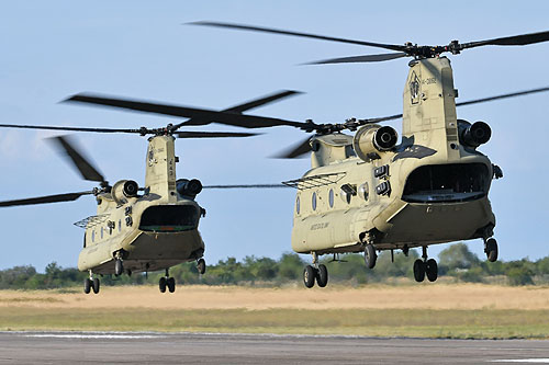 Hélicoptère CH47F Chinook