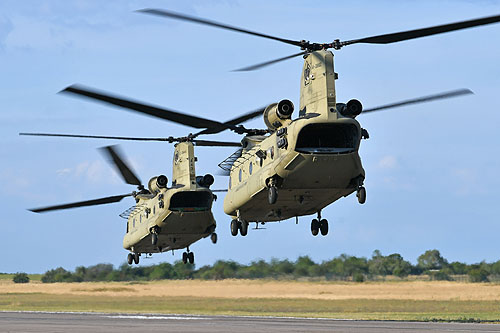 Hélicoptère CH47F Chinook