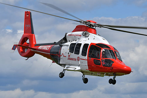 Hélicoptère EC155 D-HFLG Johanniter Luftrettung