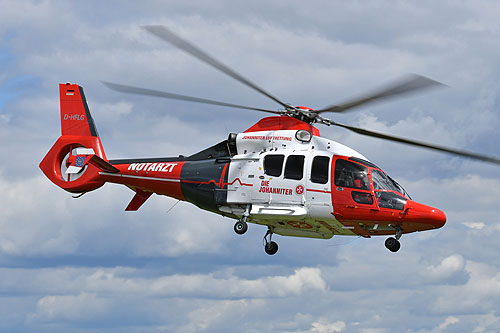 Hélicoptère EC155 D-HFLG Johanniter Luftrettung