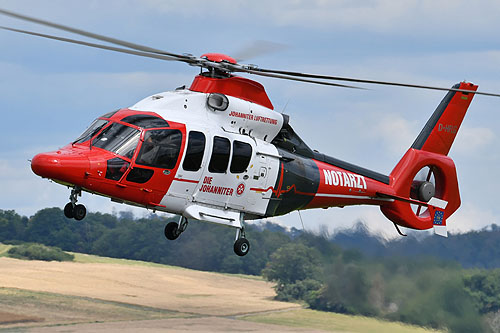 Hélicoptère EC155 D-HFLG Johanniter Luftrettung