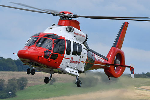 Hélicoptère EC155 D-HFLG Johanniter Luftrettung