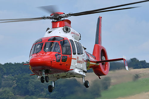 Hélicoptère EC155 D-HFLG Johanniter Luftrettung