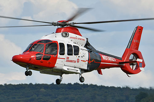 Hélicoptère EC155 D-HFLG Johanniter Luftrettung