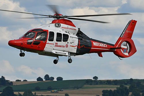 Hélicoptère EC155 D-HFLG Johanniter Luftrettung