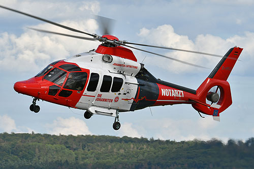 Hélicoptère EC155 D-HFLG Johanniter Luftrettung