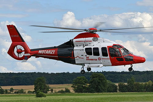 Hélicoptère EC155 D-HFLG Johanniter Luftrettung