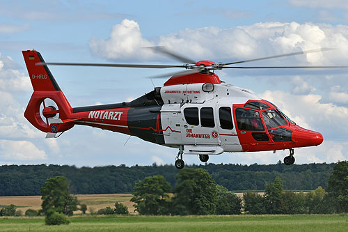 Hélicoptère EC155 D-HFLG Johanniter Luftrettung