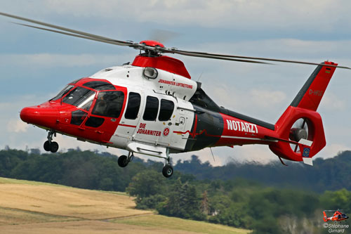 Hélicoptère EC155 D-HFLG Johanniter Luftrettung