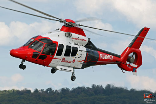 Hélicoptère EC155 D-HFLG Johanniter Luftrettung