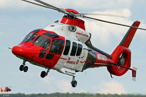 Hélicoptère EC155 D-HFLG Johanniter Luftrettung