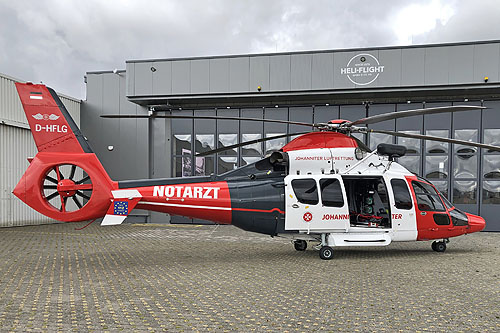 Hélicoptère EC155 D-HFLG Johanniter Luftrettung