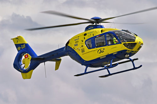 Hélicoptère EC135 HB-ZJE Alpine Air Ambulance