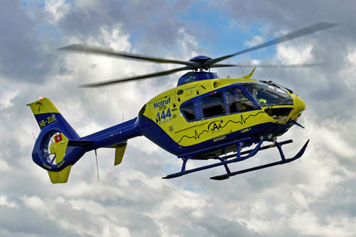 Hélicoptère EC135 HB-ZUE Alpine Air Ambulance