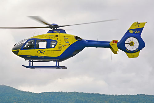 Hélicoptère EC135 HB-ZJE Alpine Air Ambulance