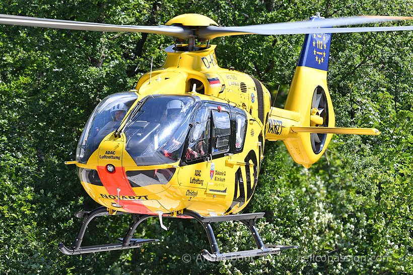 Hélicoptère de secours EC135 D-HXBB ADAC