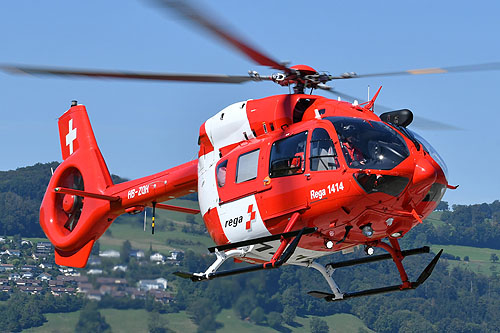 Hélicoptère H145 HB-ZQH de la REGA