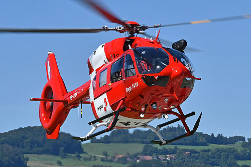 Hélicoptère H145 HB-ZQH de la REGA