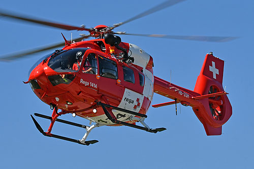 Hélicoptère H145 HB-ZQH de la REGA