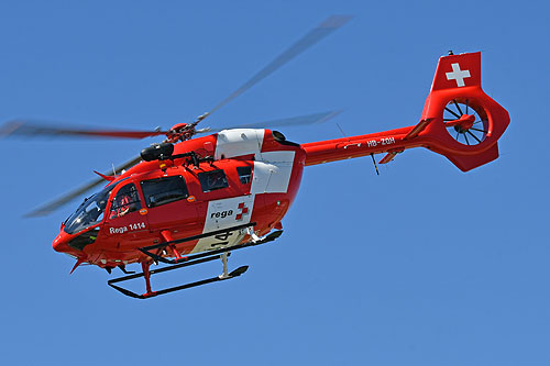 Hélicoptère H145 HB-ZQH de la REGA