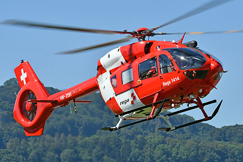 Hélicoptère H145 HB-ZQH de la REGA