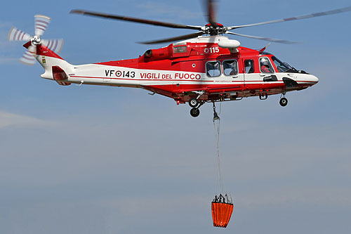 Hélicoptère AW139 VF143 Vigili del Fuoco