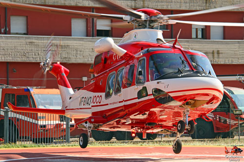 Hélicoptère AW139 VF143 Vigili del Fuoco