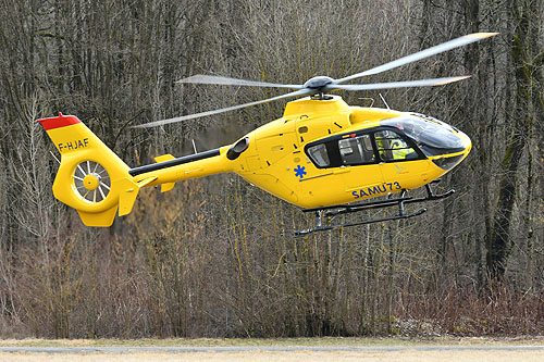 Hélicoptère EC135 F-HJAF du SAF