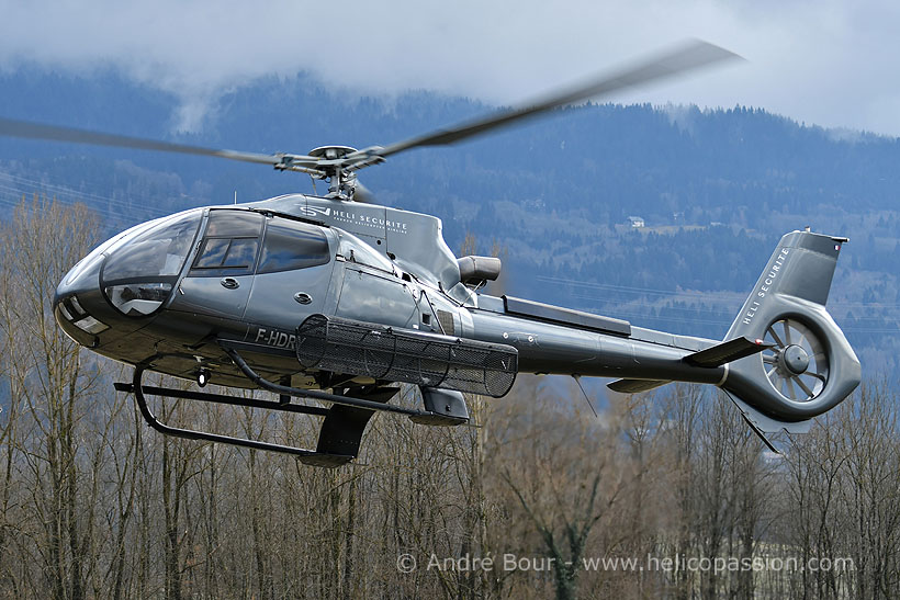 Hélicoptère H130 (EC130 T2) F-HDRY d'HELI SECURITE