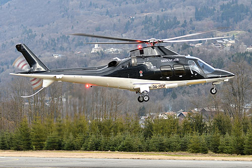 Hélicoptère AW109 Grand 3A-MDF de MONACAIR