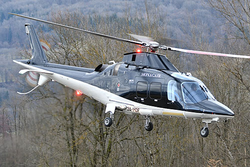 Hélicoptère AW109 Grand 3A-MDF de MONACAIR