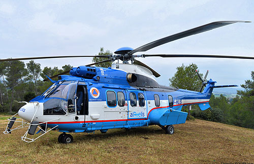 Hélicoptère H225 F-HLIS Airtelis