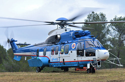 Hélicoptère H225 F-HLIS Airtelis