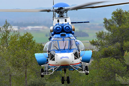 Hélicoptère H225 F-HLIS Airtelis