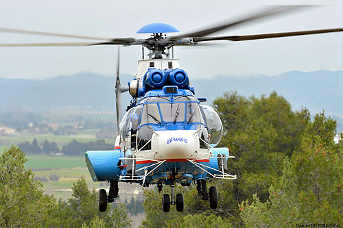 Hélicoptère H225 F-HLIS Airtelis