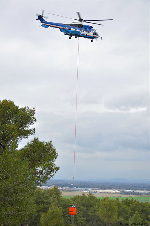 Hélicoptère H225 F-HLIS Airtelis