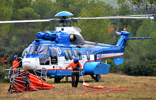 Hélicoptère H225 F-HLIS Airtelis