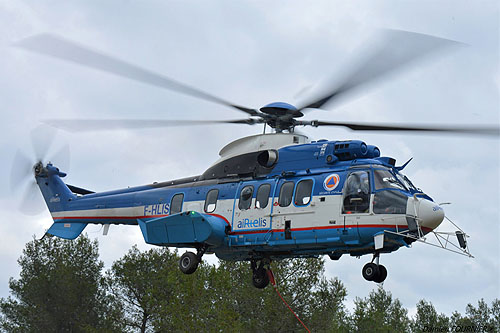 Hélicoptère H225 F-HLIS Airtelis