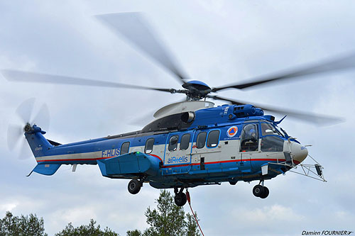 Hélicoptère H225 F-HLIS Airtelis