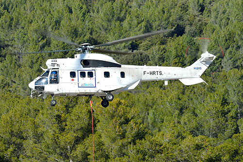 Hélicoptère H215 F-HRTS Airtelis