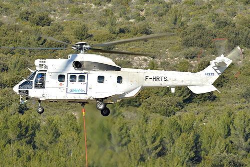 Hélicoptère H215 F-HRTS Airtelis