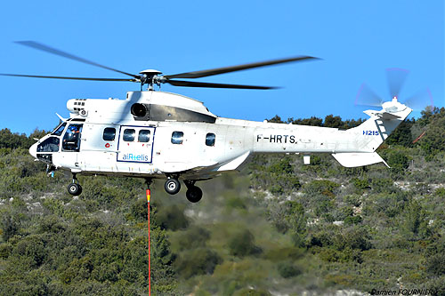 Hélicoptère H215 F-HRTS Airtelis