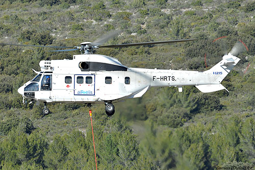 Hélicoptère H215 F-HRTS Airtelis